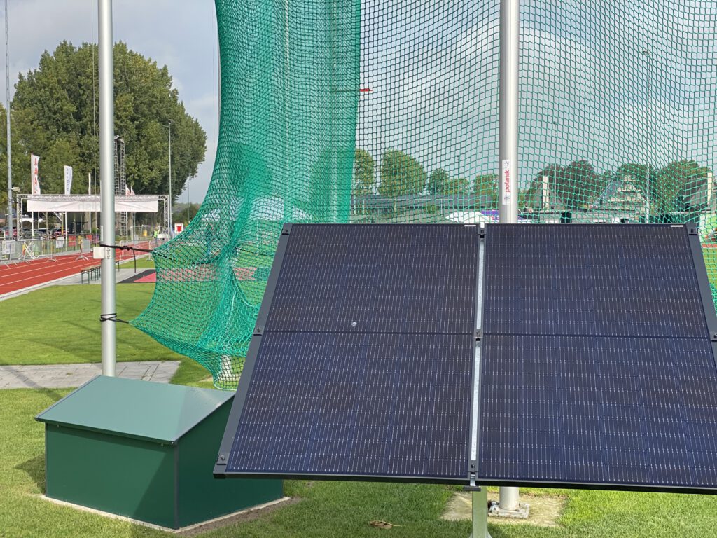 halen Zeker Matron Milati levert duurzame maaier op zonne-energie aan de gemeente Alblasserdam  – Milati